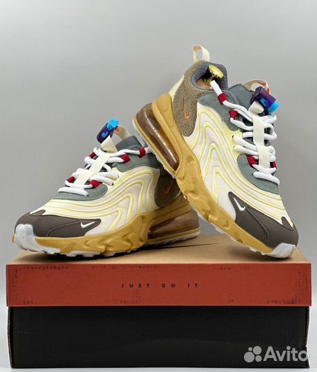 Трендовые Nike Air Max 270 React Travis Scott обув