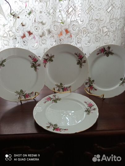 Винный набор период СССР, тарелки