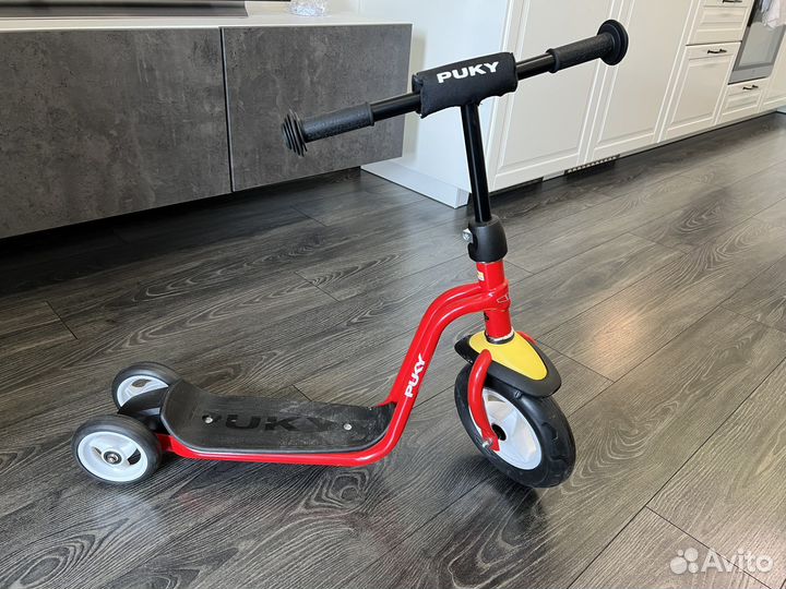 Самокат Puky R1 5174 red