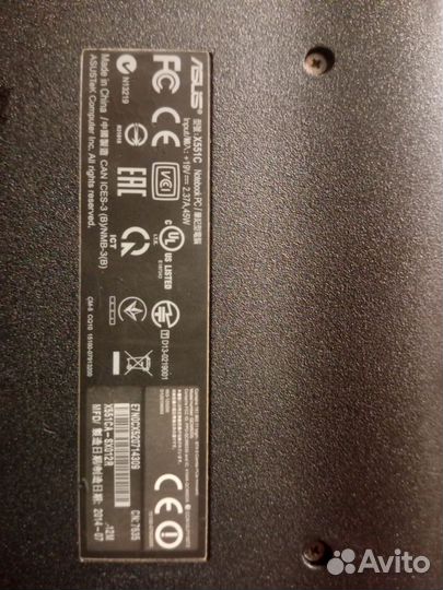 Asus x551c/ssd 120 gb