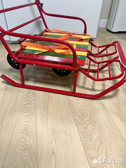 Санки для двойни, санки для погодок