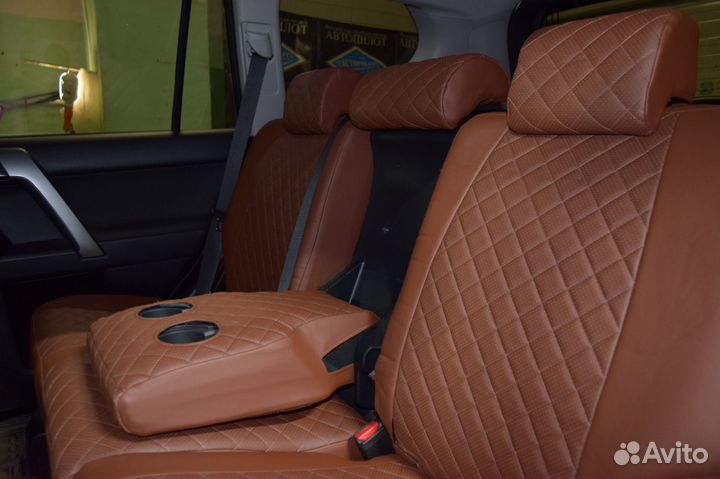 Автомобильные Чехлы Коричневые Ромб