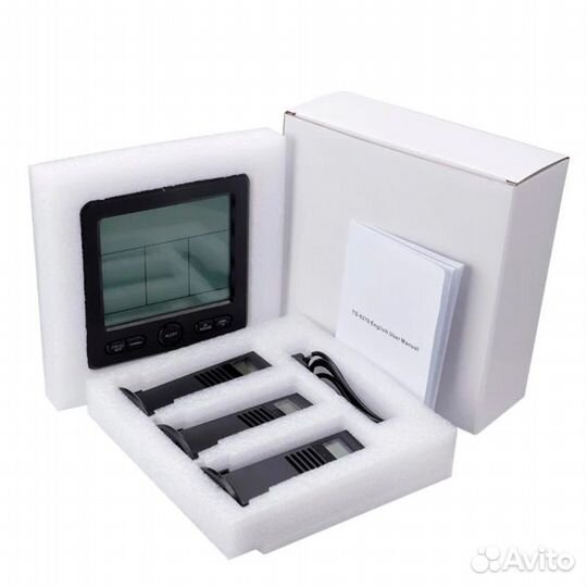 Метеостанция + беспроводные датчики термогигрометр