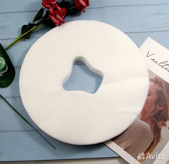 Силиконовая подушка на массажный стол