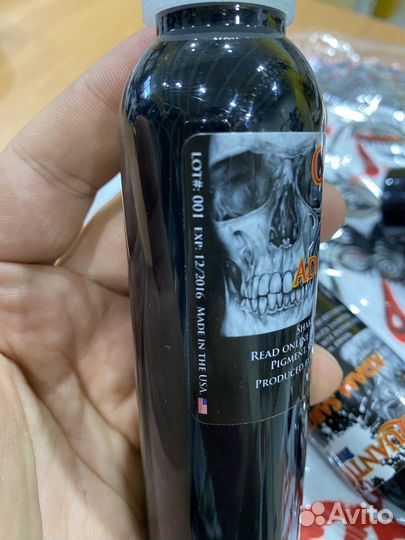 Тату краска США qauntum теневая для практики