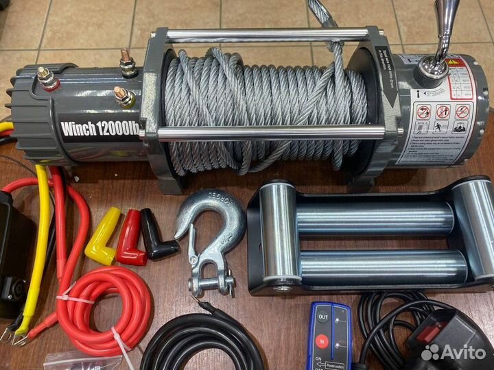 Автомобильная лебедка Electric Winch 12v 12000 lb