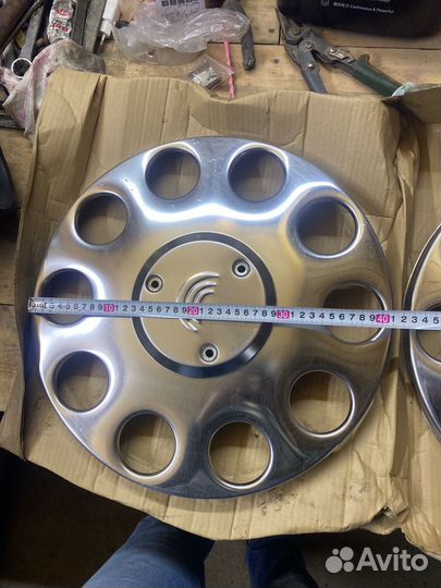 Хромированные колпаки на грузовой транспорт