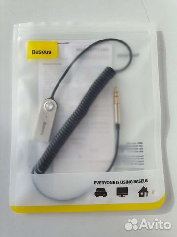 Bluetooth aux адаптер для автомобиля Baseus 3.5мм