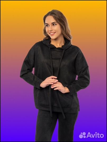 Спортивный костюм женский черный