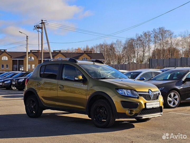 Renault Sandero Stepway 1.6 МТ, 2016, 115 156 км