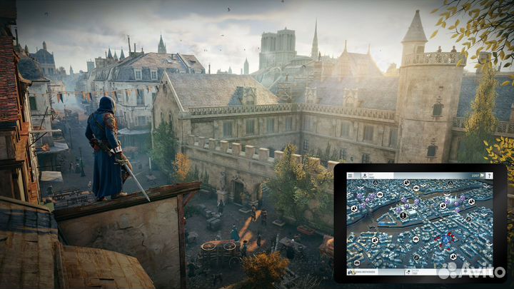 Диск Assassins creed Единство PS4