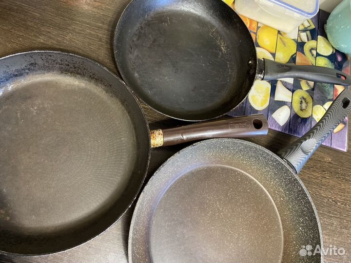 Сковороды 3шт