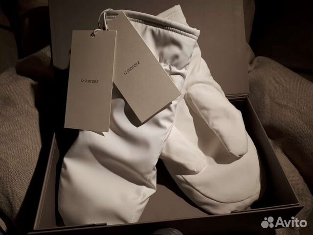 Варежки зимние 12storeez белые