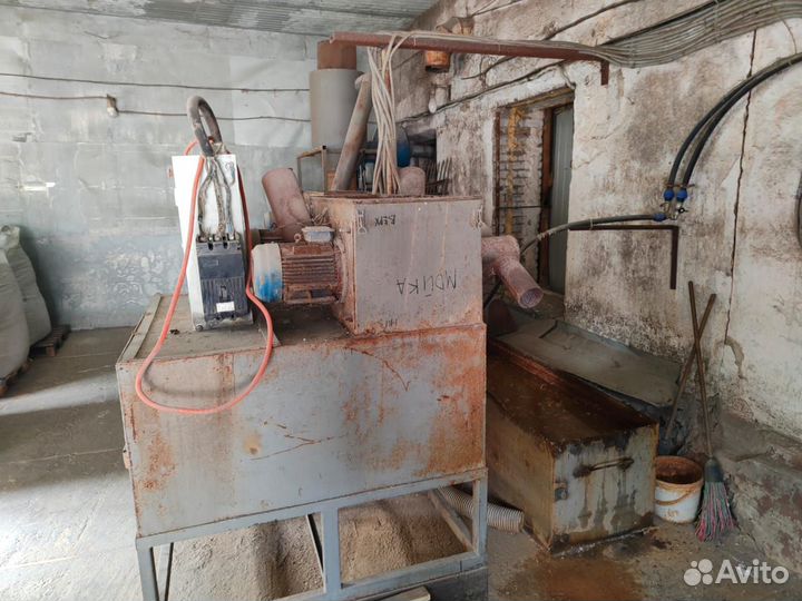 Линия для переработки загрязненных полимеров