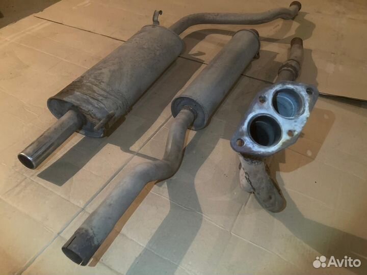 Глушитель ауди 80 В4, ABK,ABT