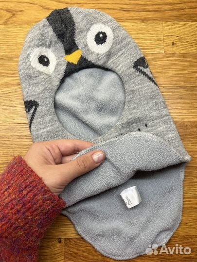 Шапка шлем на 2-3 года