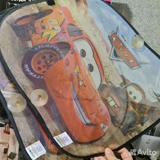 Шторки в автомобиль Молния Макквин