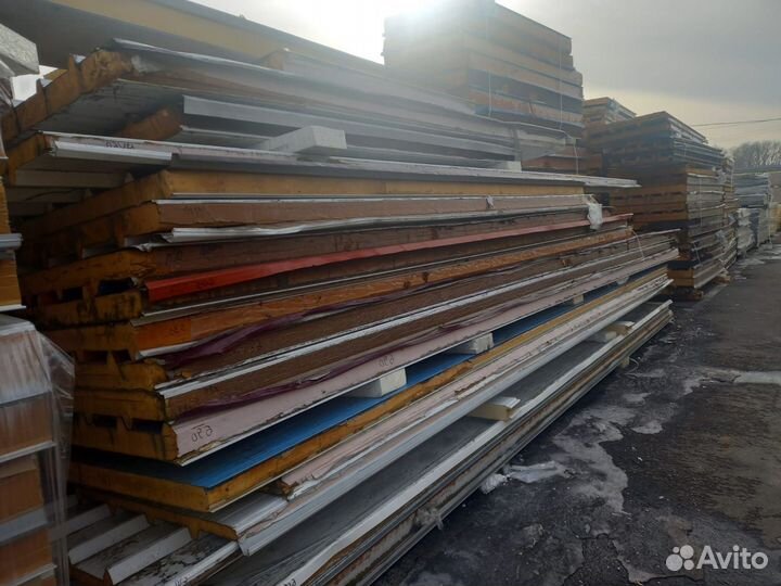 Сэндвич панели в наличии на складе