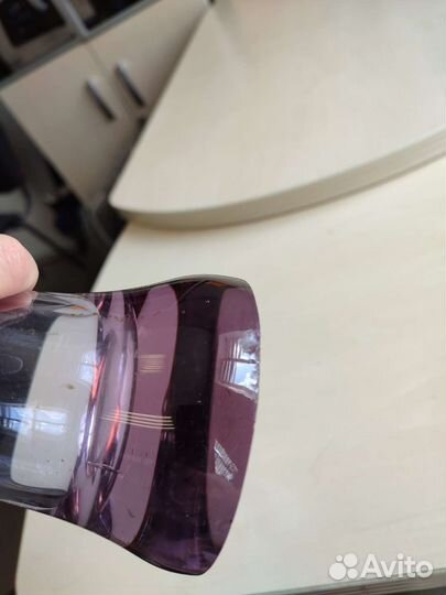 Ваза цветное стекло СССР