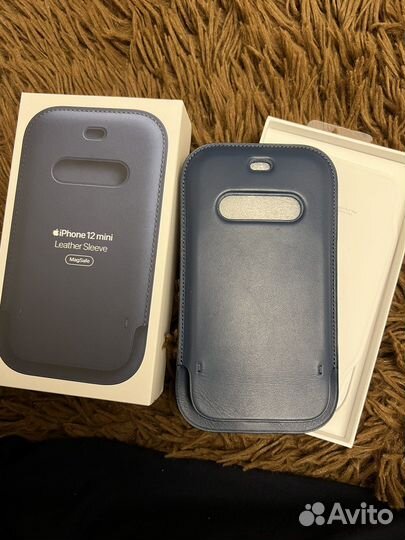 Apple leather sleeve iPhone 12 mini