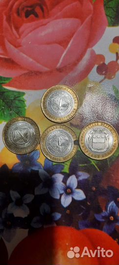 Редкая монета 10 р Республика Ингушетия