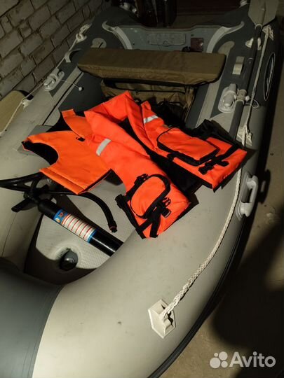 Надувная лодка пвх с мотором hidea 5