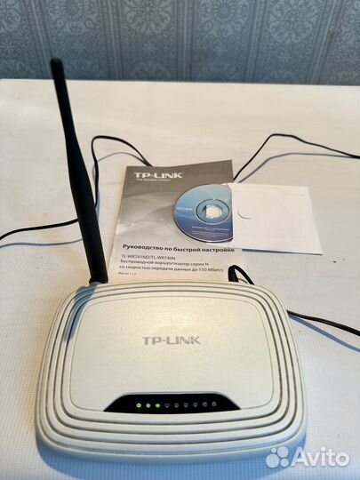 Маршрутизатор TP-link TL-WR740N роутер