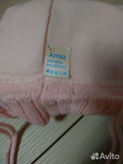 Шапочка для девочки демисезон