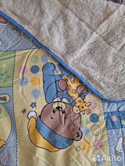 Одеяло детское на овчине, 110*140