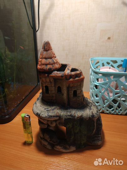 Декорации для аквариума Замок