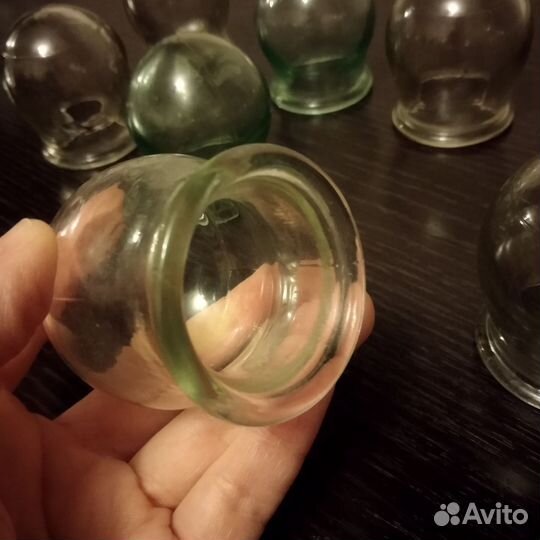 Банка медицинская стеклянная