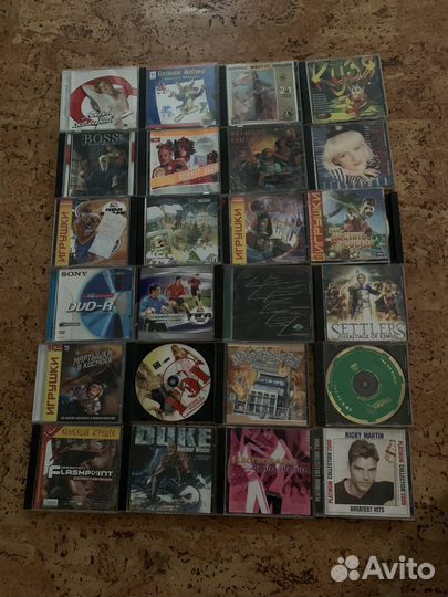 Игры и фильмы на дисках