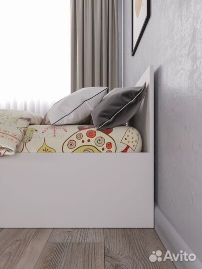 Кровать Мори крм 900.1 Белая