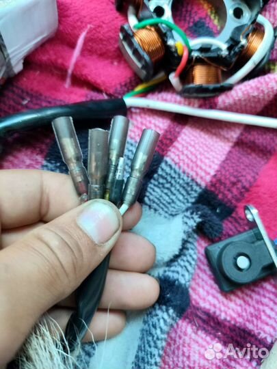 Статор генератора на мотоцикл альфа