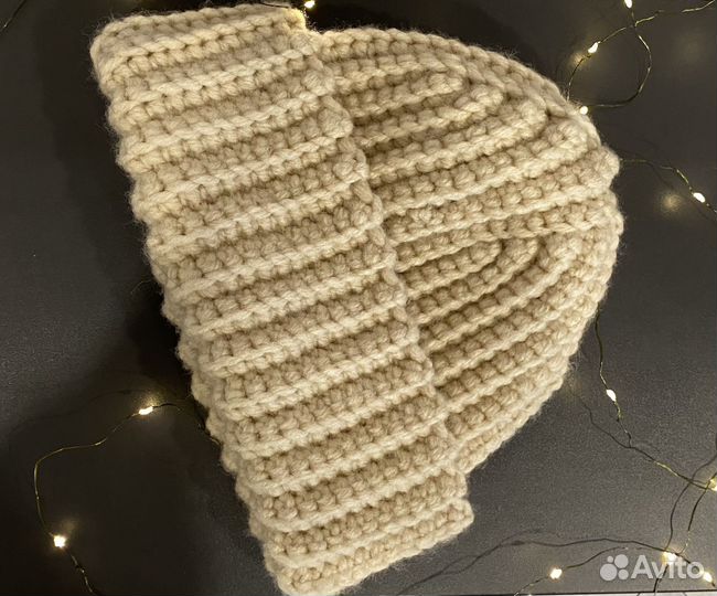Шапка бини ручная работа