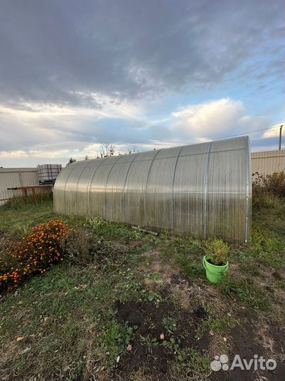 Теплица 3 на 6 из поликарбоната б/у