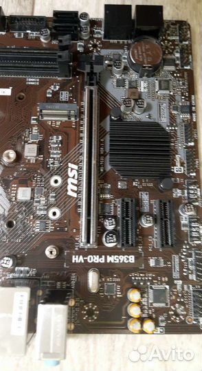 Материнская плата msi b365m pro