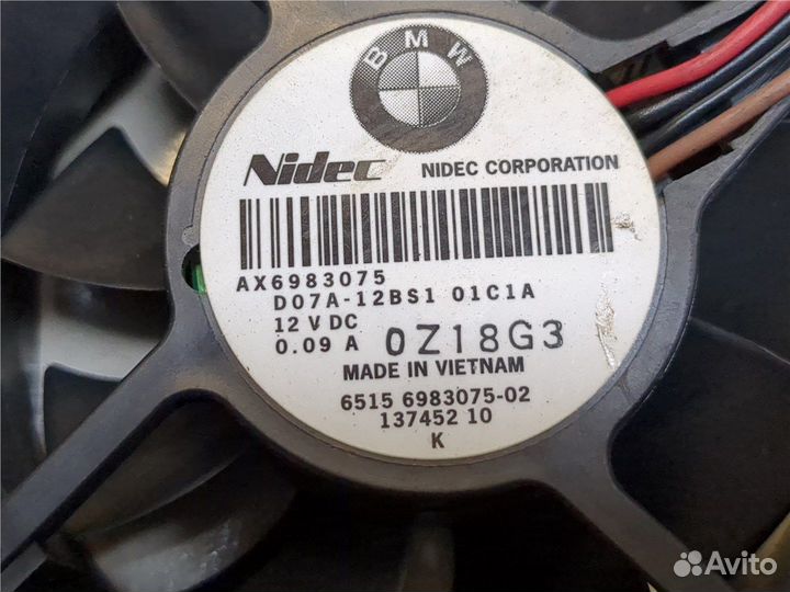 Вентилятор охлаждения блоков эбу BMW 5 F10, 2011