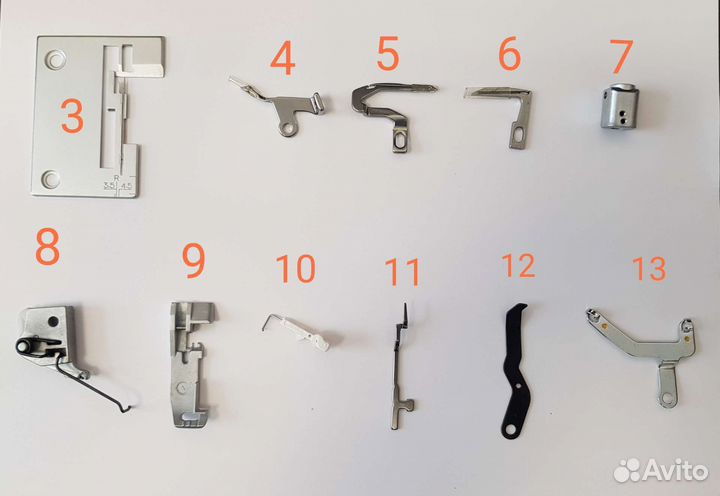 Запчасти оверлок / коверлок Astralux, Singer