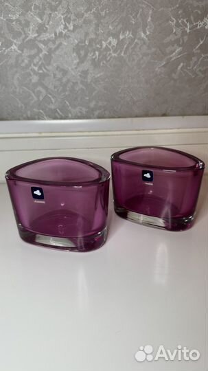 Подсвечник цветное стекло Leonardo