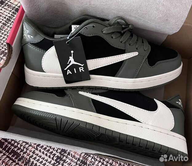 Кроссовки nike air jordan 1 low travis scott