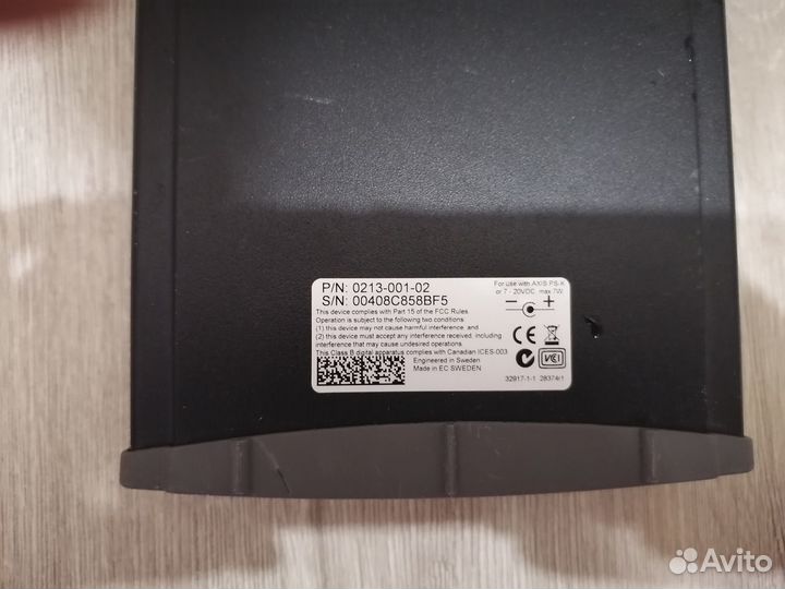 Видеодекодер axis 292