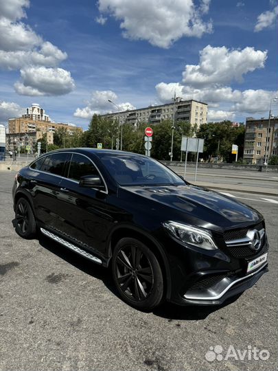 Mercedes-Benz GLE-класс Coupe 3.0 AT, 2016, 155 000 км