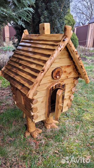 Фигуры садовые из дерева