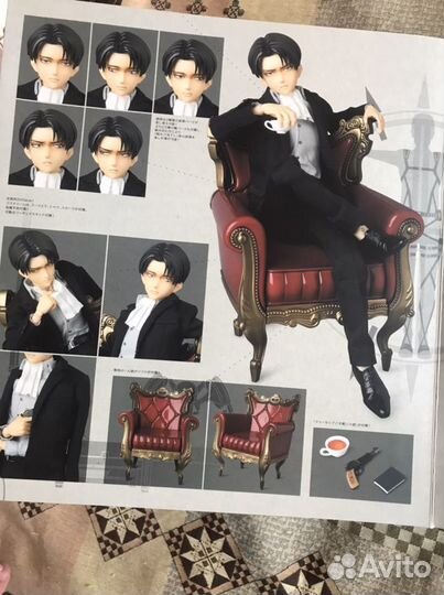 Атака Титанов. Фигурка Леви Аккермана