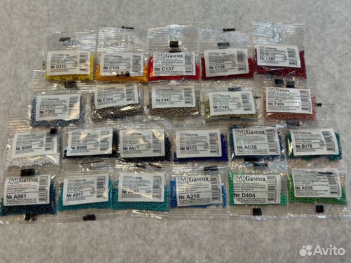 Бисер 10/0 Чехия Preciosa 22шт по 5г