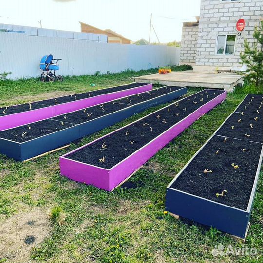 Грядки стальные
