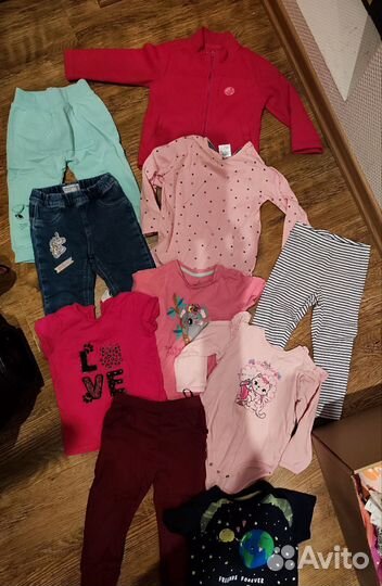 Вещи для девочки 86-92