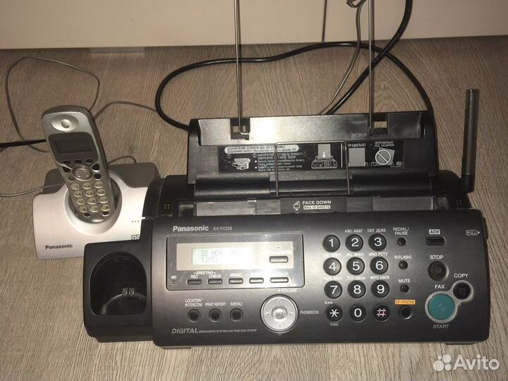 Факс panasonic KX-FC228