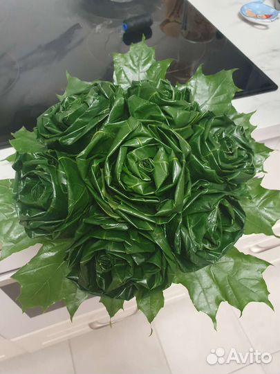 Букет из кленовых листьев